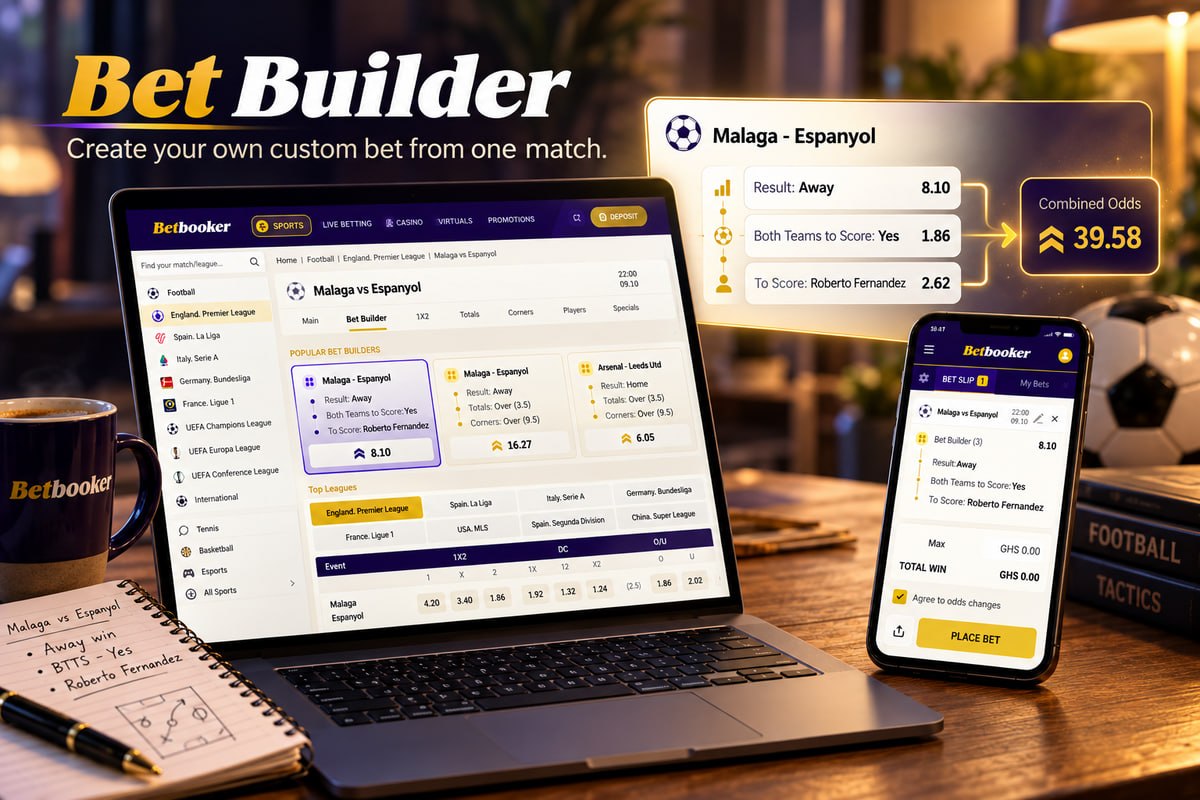 What is Bet Builder? Create Your Customised Bet on BetBooker!